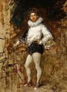 Study Of A Man In Renaissance Costume