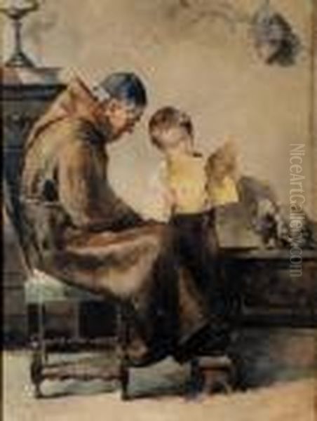 Frate Con Bambino - view 1