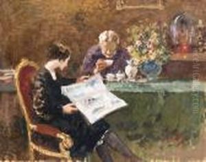 La Lettura Del Giornale by Irolli Vincenzo