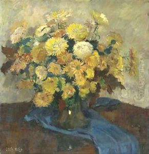 A still life with flowers