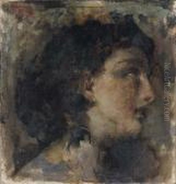 Giovane Donna Di Profilo - view 1