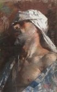 A Head Study Of A Moor