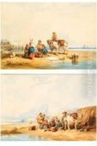 Les Paysans Sur La Plage