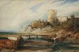 Hyeres by Eugene Isabey