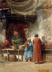 A street scene, Cairo