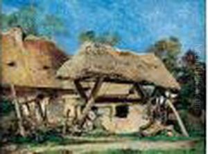 Cour De Ferme En Normandie