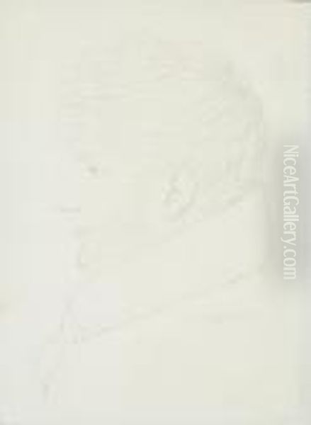 Portrait Of A Gentleman In Profile - view 1