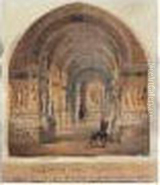 Tombeau De Napoleon Ier, Vu De La Galerie Souterraine Et De La Chambre Ardente - view 1