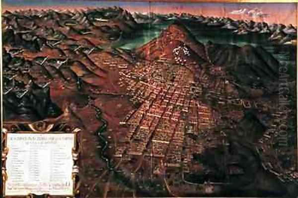 Description of Cerro Rico and the Imperial Municipality of Potosi - view 1
