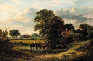 The farm pond by William J. Meadows