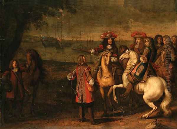 King Charles II and the Duke of York - view 1