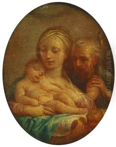 The Holy Family by Francesco de Mura
