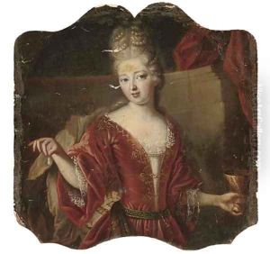 Portrait of a lady 2 by Heroman Van Der Mijn