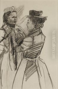 Two Women Going Out