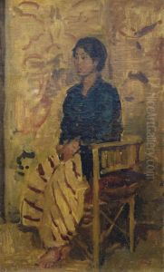 A Portrait Of A Seated Javanese Beauty A Portrait Of A Seated Javanese Beauty