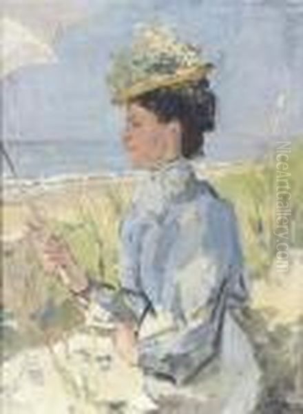At The Beach - Portrait Of Marthasalomon - view 1