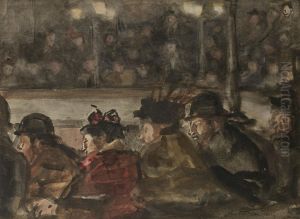 At The Circus by Isaac Lazarus Israels