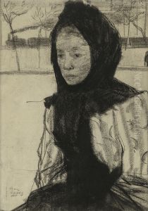 Woman With Headscarf