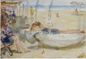 Beachscene In Viareggio