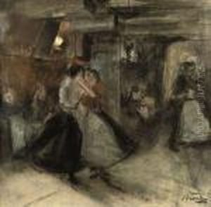 Dancing Women On The Zeedijk, Amsterdam