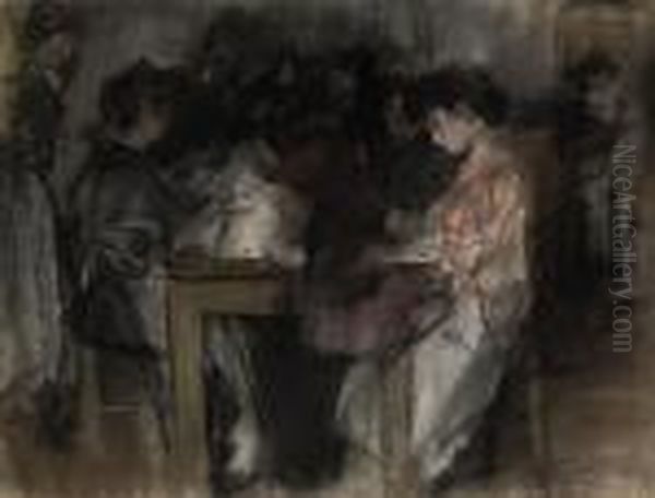 Seamstresses At Atelier Paquin, Paris - view 1