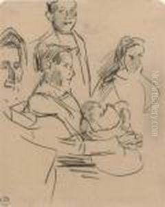 A Family With A Baby
