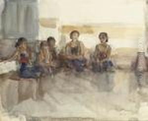 Javaansche Danseressen: Javanese Dancers
