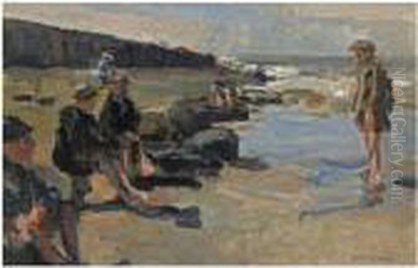 Boys At The Pier, Scheveningen - view 1