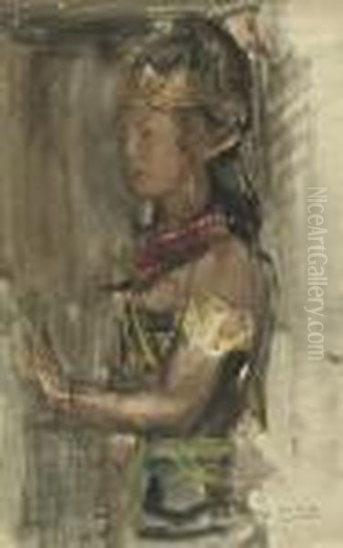 A Javanese Dancer - view 1