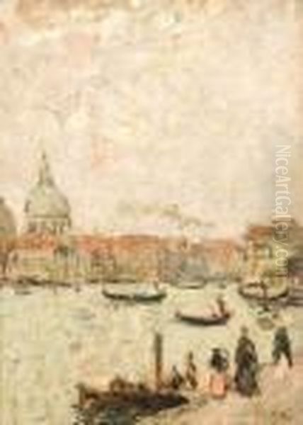 Le Grand Canal A Venise. - view 1