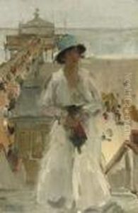 On The Boulevard Of Scheveningen, The Pier Beyond