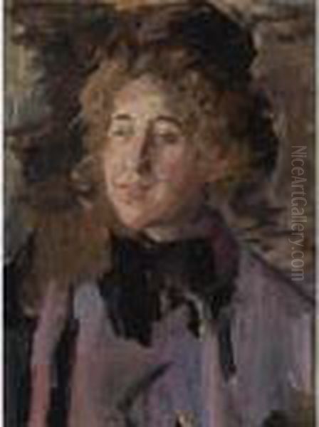 Lady In Violet - view 1