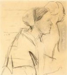 Two Women by Isaac Lazarus Israels