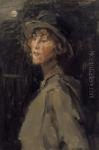 Lady In Grey by Isaac Lazarus Israels