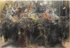 The Merry-go-round by Isaac Lazarus Israels