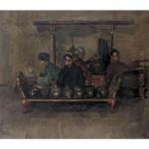 Gamelan Orchestra by Isaac Lazarus Israels