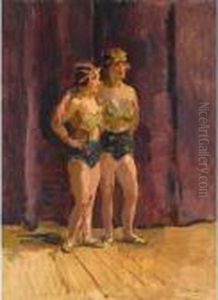 On Stage by Isaac Lazarus Israels