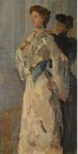 Les Essayeuses by Isaac Lazarus Israels