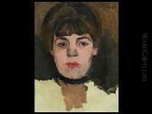 Portrait Einer Jungen Frau Portrait Einer Jungen Frau
