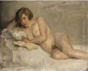 A Nude Reading (sjaantje Van Ingen) A Nude Reading (sjaantje Van Ingen)