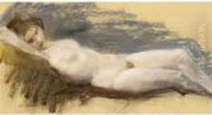 A Reclining Nude A Reclining Nude