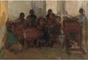 Gamelan Orchestra by Isaac Lazarus Israels