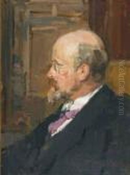 Portrait Of Jan Pieter Veth In His Studio - view 1