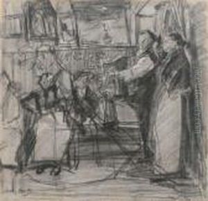 Musical Entertainment by Isaac Lazarus Israels
