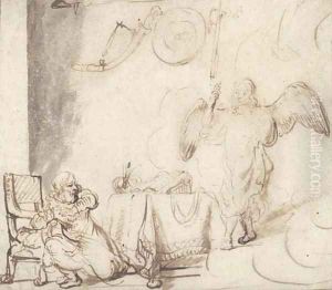 The Angel appearing to the Centurion Cornelius The Angel appearing to the Centurion Cornelius