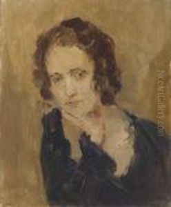 Portrait Of Laura Asselin by Isaac Lazarus Israels