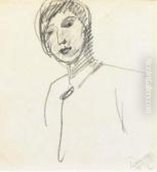 Study Of A Young Woman; And Study Of Two Young Women - view 1