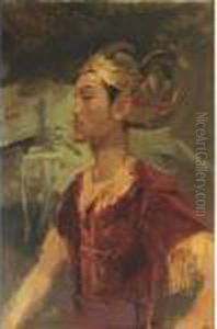 Portrait Of A Javanese Prince by Isaac Lazarus Israels