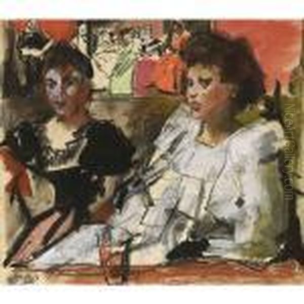 Cafe Chantant by Isaac Lazarus Israels