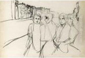 Three Servant Girls On The Prinsengracht, Amsterdam